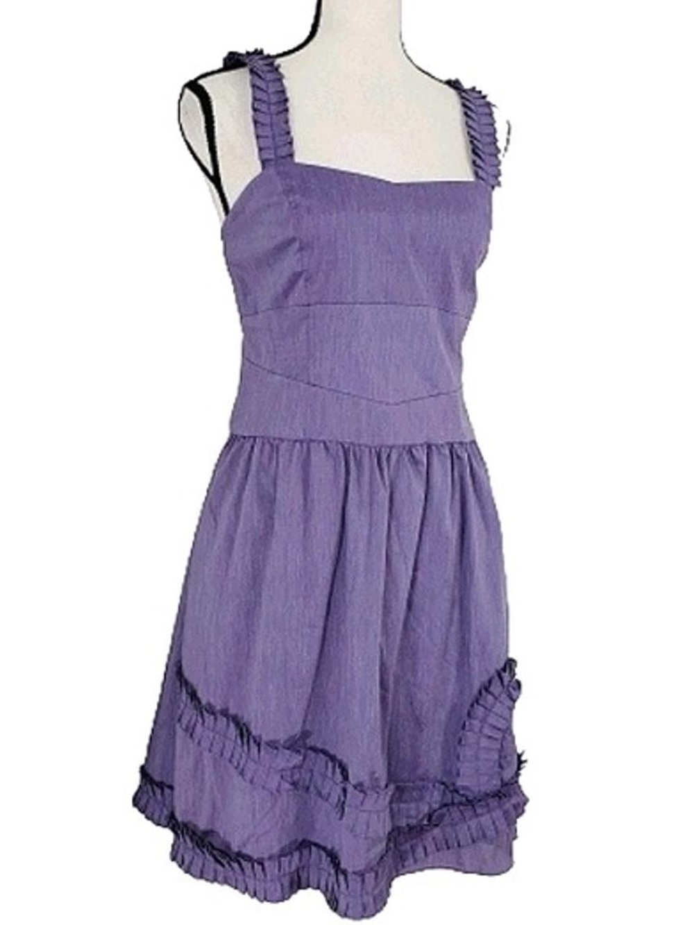 Lavender Ruffle Dress - Size 8